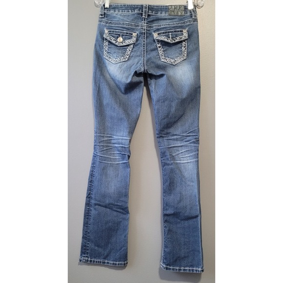 Warehouse One Premium Women's Denim Low Rise Straight Leg Cut Size 26Reg‎ - Picture 5 of 12